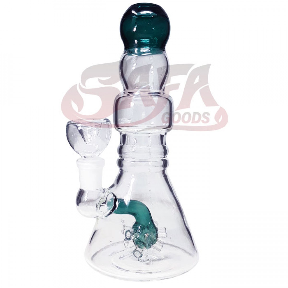 8 Inch Glass Water Pipes - Tube Percolator
